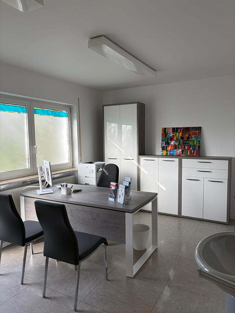 Sprechzimmer der Hausarztpraxis Rodenbach
